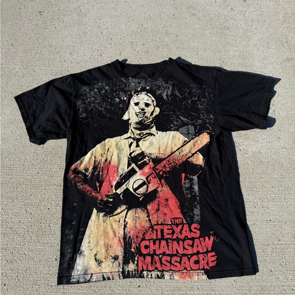 New school Texas Chainsaw Massacre Tee